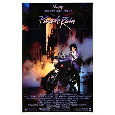 802. One Sheet (27" x 41"); Very Fine+ Folded ### PURPLE RAIN (1984)