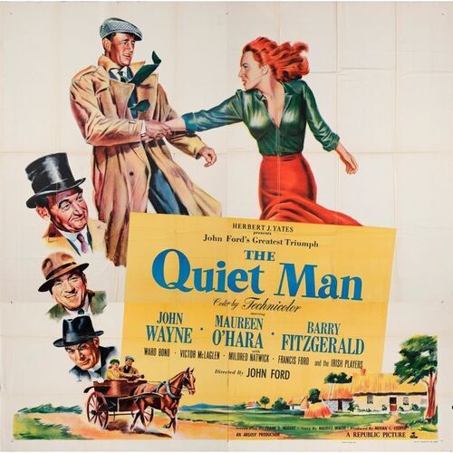 805. Six Sheet (81" x 81"); Very Fine+ Folded ### THE QUIET MAN (1952)