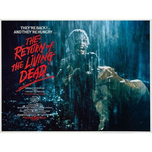 813. British Quad (40" x 30"); Fine Rolled ### THE RETURN OF THE LIVING DEAD (1985)
