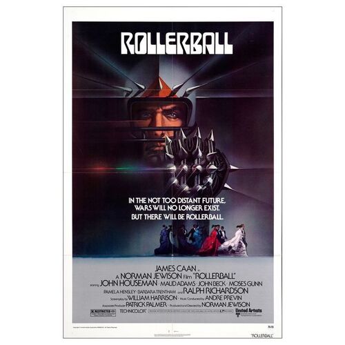 818. One Sheet (27" x 41"); Very Fine+ Folded ### ROLLERBALL (1975)