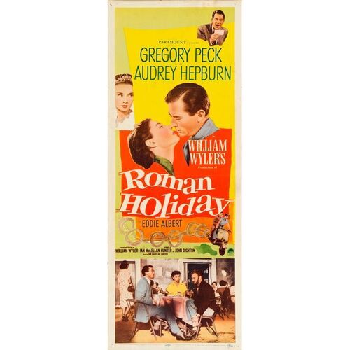 820. Insert (14" x 36"); Fine+ Folded ### ROMAN HOLIDAY (1953)
