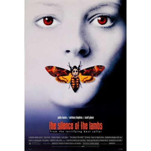837. One Sheet (27" x 40"); Double-Sided; Very Fine+ Rolled ### THE SILENCE OF THE LAMBS (1991)