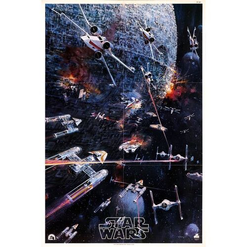 862. Soundtrack Poster (22" x 33"); Very Fine Folded ### STAR WARS: A NEW HOPE (1977)