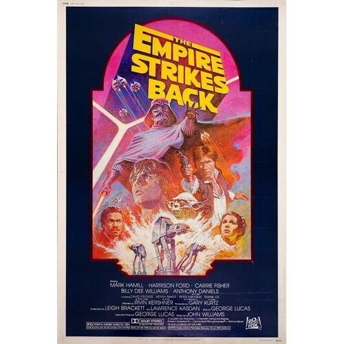 872. 40" x 60"; Fine+ Rolled ### STAR WARS: THE EMPIRE STRIKES BACK (R-1982)