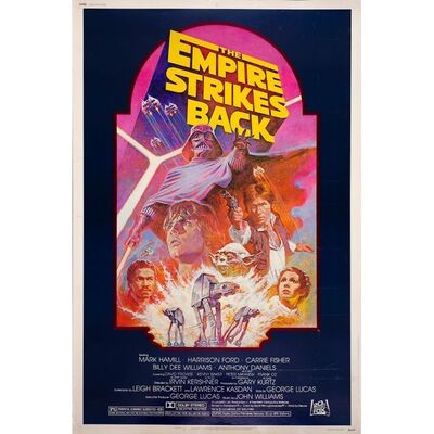 872. 40" x 60"; Fine+ Rolled ### STAR WARS: THE EMPIRE STRIKES BACK (R-1982)