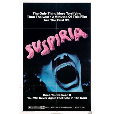 879. One Sheet (27" x 41"); Very Fine Folded ### SUSPIRIA (1977)