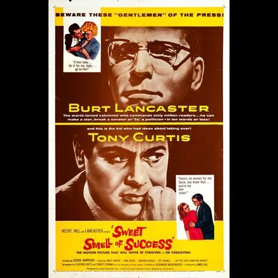 881. One Sheet (27" x 41"); Fine+ Folded ### SWEET SMELL OF SUCCESS (1957)