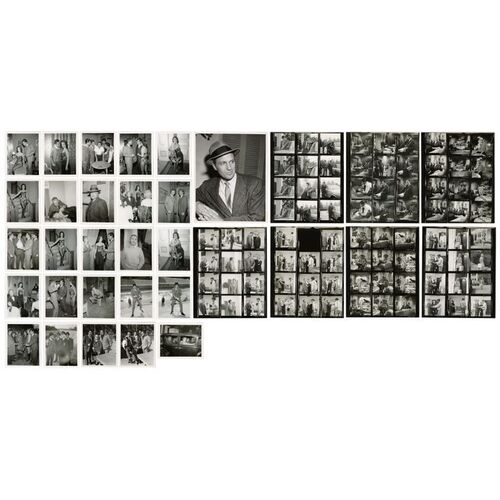 882. Vintage Original B&W Single-Weight Glossy Photographs and Negatives (43) (4" x 5" and 8" x 10"); Very Fine ### TELEVISION SERIES CRIME DRAMAS (1959 - 1965)