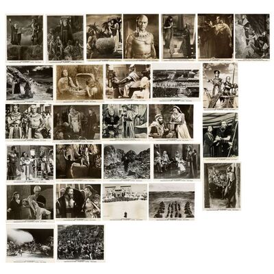 883. Vintage Original 8"x 10" B&W Single-Weight Glossy Photographs (30) (8" x 10"); Very Fine ### THE TEN COMMANDMENTS (1956)