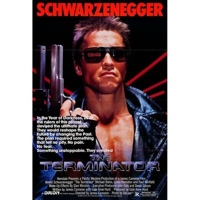886. One Sheet (27" x 40"); Very Fine Folded ### THE TERMINATOR (1984)