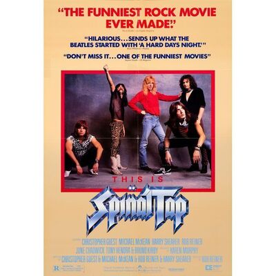 894. Full-Bleed One Sheet (27" x 39.5"); Very Fine+ Folded ### THIS IS SPINAL TAP (1984)