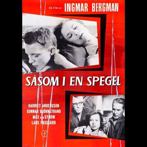 897. Full-Bleed Swedish One Sheet (27.5" x 39.25"); Country-of-Origin; Very Fine- on Linen ### THROUGH A GLASS DARKLY (1961)