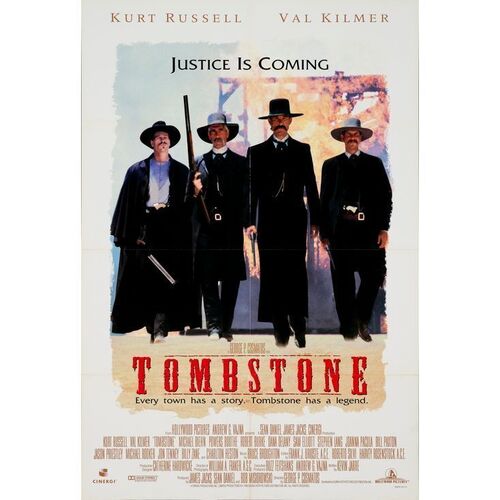 903. One Sheet (27" x 40"); Double-Sided; Very Fine+ Folded ### TOMBSTONE (1993)