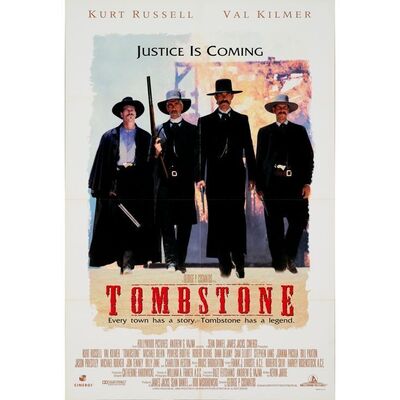 903. One Sheet (27" x 40"); Double-Sided; Very Fine+ Folded ### TOMBSTONE (1993)