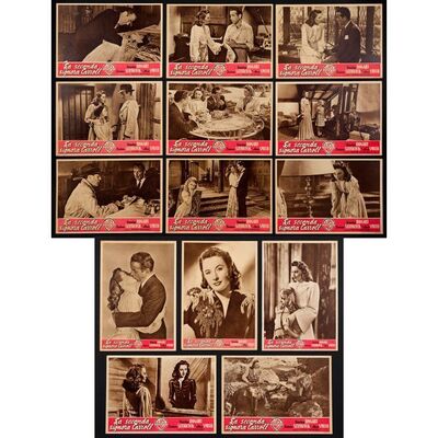 906. Italian Photobusta Set (14) (19.5" x 13.5"); Very Fine- ### THE TWO MRS. CARROLLS (1947)