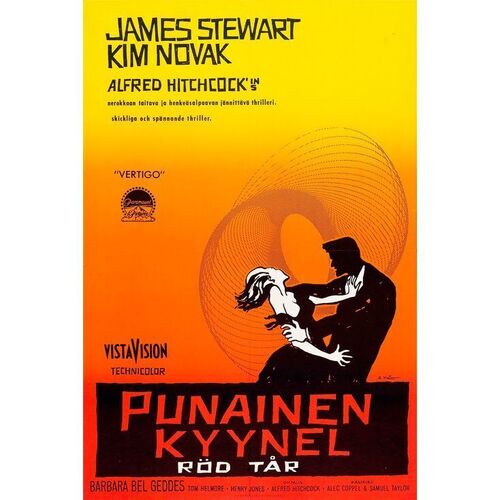 911. Finnish A2 (15.75" x 23.5"); Very Fine Folded ### VERTIGO (1958)