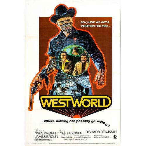 921. One Sheet (27" x 41"); Very Fine+ Folded ### WESTWORLD (1973)