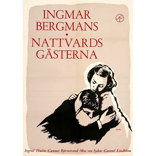925. Swedish One Sheet (27.5" x 39"); Country-of-Origin; Fine+ on Linen ### WINTER LIGHT (1963)