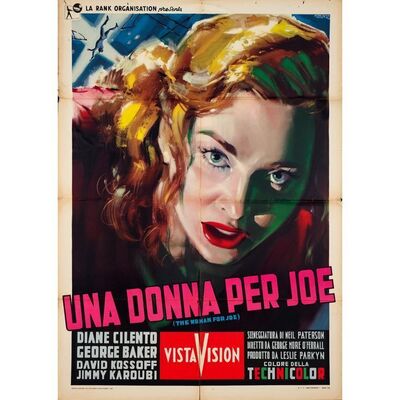 927. Italian Two Fogli (39" x 55"); Very Fine- Folded ### THE WOMAN FOR JOE (1955)
