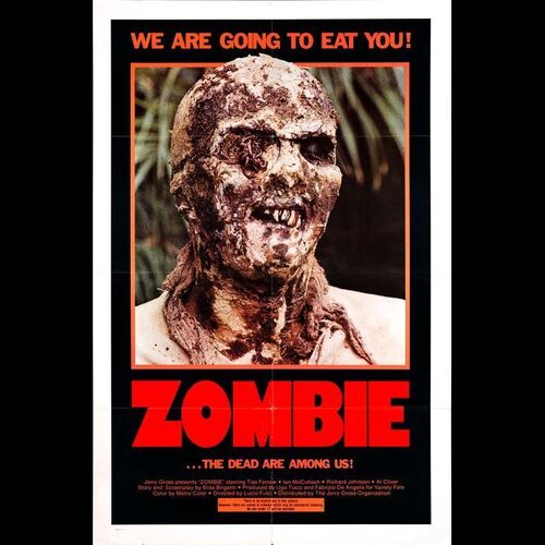 936. One Sheet (27" x 41"); Very Fine- Folded ### ZOMBIE (1979)