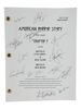 Lot #11: Lou Eyrich and Cast Signed Script ### AMERICAN HORROR STORY (2011-2024)