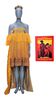 Lot #14: Omma's Golden Dress and Crown with Signed "The Art of Ruth E. Carter" Book ### COMING 2 AMERICA (2021)