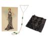 Lot #18: Valerie Voze (Margot Robbie) Necklace Recreation with Oksana Nedavniaya Costume Design Digital Print and Swatch ### AMSTERDAM (2022)