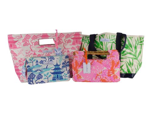 Lot #32: Collection of Four Lilibridge Bags and Totes