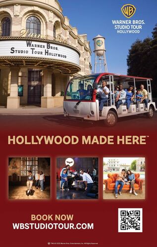 Lot #34: Set of Four Warner Brothers Studio Tour Tickets ### WARNER BROS. STUDIOS