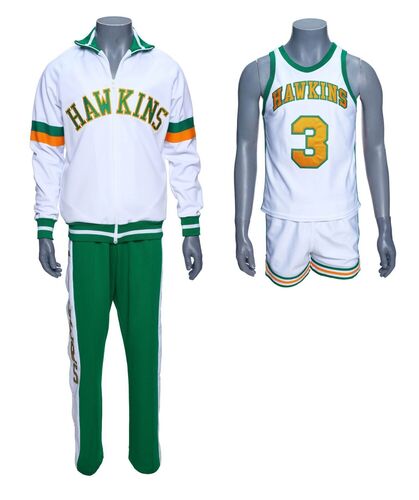 Lot #35: Hawkins High School Basketball Uniform ### STRANGER THINGS (T.V. SERIES, 2016 - PRESENT)