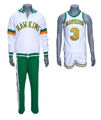 Lot #35: Hawkins High School Basketball Uniform ### STRANGER THINGS (T.V. SERIES, 2016 - PRESENT)