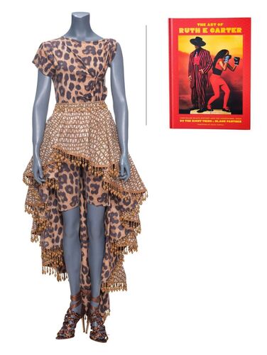 Lot #36: Meeka's Leopard Costume with "The Art of Ruth E. Carter" Book ### COMING 2 AMERICA (2021)