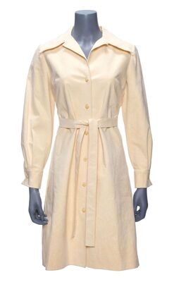 Lot #48: Vintage Original Halston Ultrasuede Shirt Dress ### HALSTON (2021)