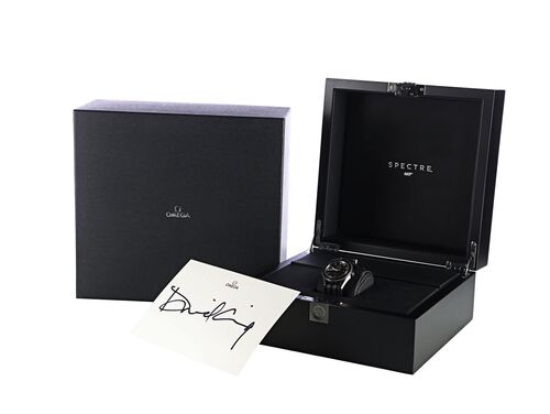 Lot #50: OMEGA Spectre Limited Edition Seamaster 300 Watch with Card Signed by Daniel Craig ### JAMES BOND: SPECTRE (2015)