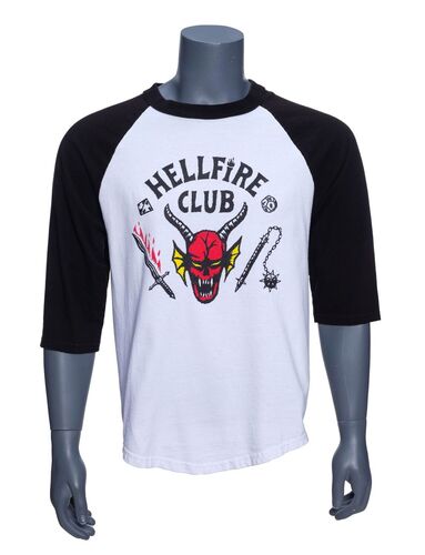 Lot #51: Hellfire Club T-Shirt ### STRANGER THINGS (T.V. SERIES, 2016 - PRESENT)