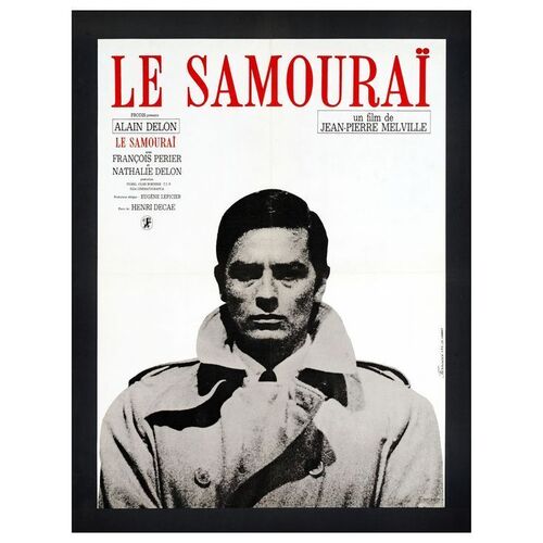 724. Full-Bleed French Moyen (22.5" x 29.5"); Country-of-Origin; Very Fine on Linen ### LE SAMOURAI (1967)