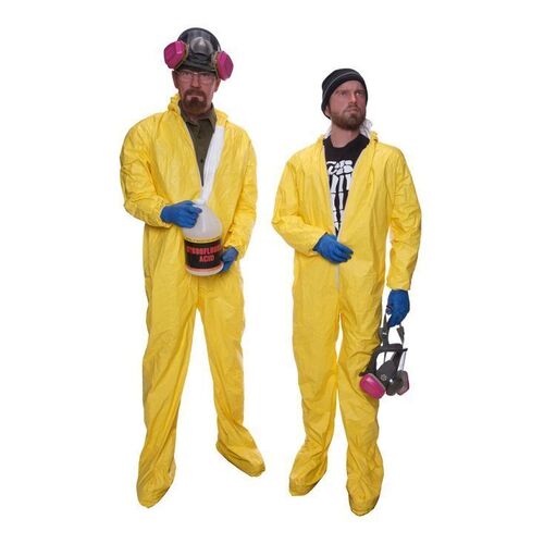 61. Walter White (Bryan Cranston) and Jesse Pinkman's (Aaron Paul) Hazmat Suits on Lifelike Displays ### BREAKING BAD (T.V. SERIES, 2008-2013)