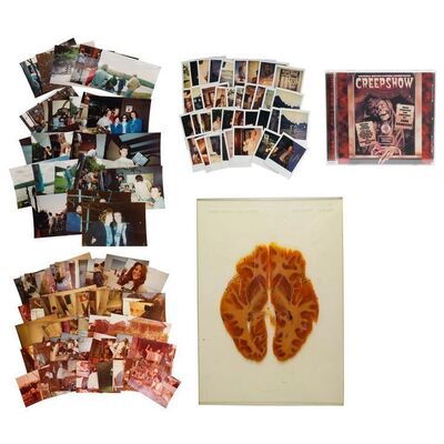 83. Jordy's Doctor's (Bingo O'Malley) Sliced Brain Sample with Collection of Behind-the-Scenes Photographs and Creepshow Soundtrack CD ### CREEPSHOW (1982)/TWO EVIL EYES (1990)