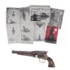 88. Roland "The Gunslinger" Deschain's (Idris Elba) Screen-Matched Custom Metal Remington 1858 New Army Revolver with Jake Chambers' (Tom Taylor) Screen-Matched Art Notebook ### THE DARK TOWER (2017)