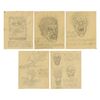 116. Set of Five Hand-Illustrated Tom Sullivan Necronomicon Ex-Mortis Pages Master Artworks ### EVIL DEAD II (1987)