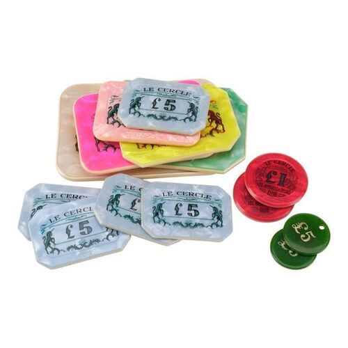 194. Set of 10 Le Cercle Casino Plaques and Four Chips ### JAMES BOND: DR. NO (1962)