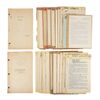 219. Collection of Stan Laurel's Personal Scripts and Production Paperwork ### VARIOUS PRODUCTIONS