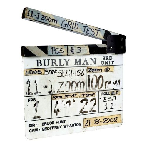 240. Burly Man Clapperboard ### THE MATRIX RELOADED (2003)/THE MATRIX REVOLUTIONS (2003)