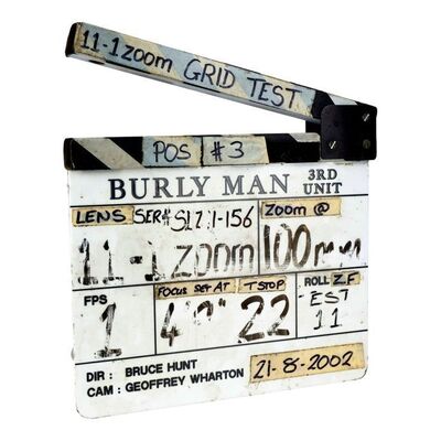 240. Burly Man Clapperboard ### THE MATRIX RELOADED (2003)/THE MATRIX REVOLUTIONS (2003)