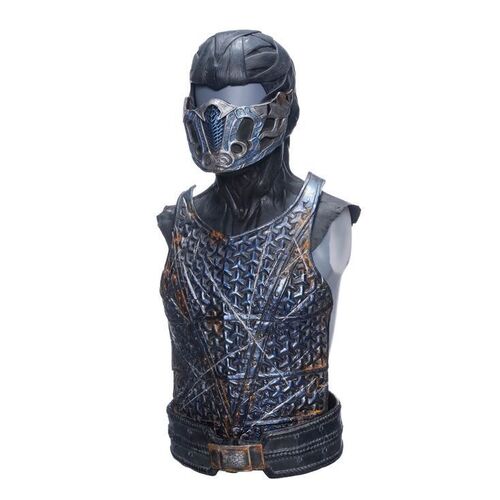 244. Sub-Zero's (Joe Taslim) Costume Components with Stunt Menpo and Production-Made Cowl ### MORTAL KOMBAT (2021)