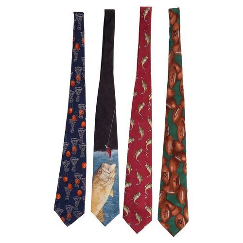 294. Detective Mills' (Brad Pitt) Set of Four Ties ### SE7EN (1995)