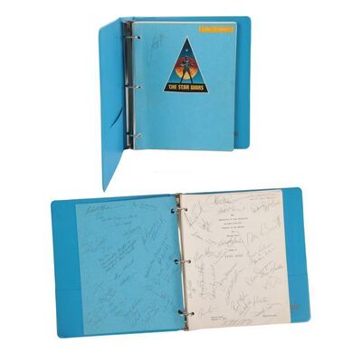 351. Lon Tinney's Crew-Autographed Hand-Annotated Fourth Draft Script ### STAR WARS: A NEW HOPE (1977)