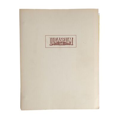 373. Script with Lucasfilm Covers and Ink Stamp ### STAR WARS: RETURN OF THE JEDI (1983)