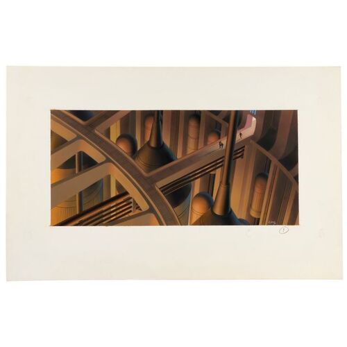380. Hand-Painted Ralph McQuarrie Altair IV Concept Illustration ### FORBIDDEN PLANET (UNPRODUCED - 1995)