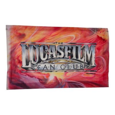 381. Hand-Painted Rick Wawiernia Lucasfilm Fan Club Banner ### LUCASFILM